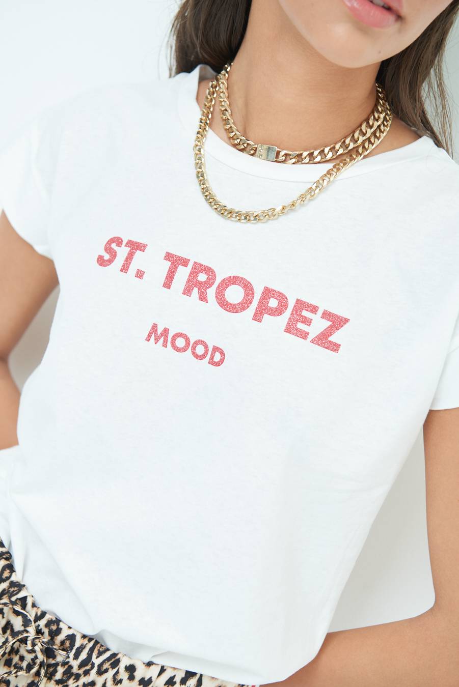 Kikisix T-SHIRT ''ST.TROPEZ'' ROSSO Outlet