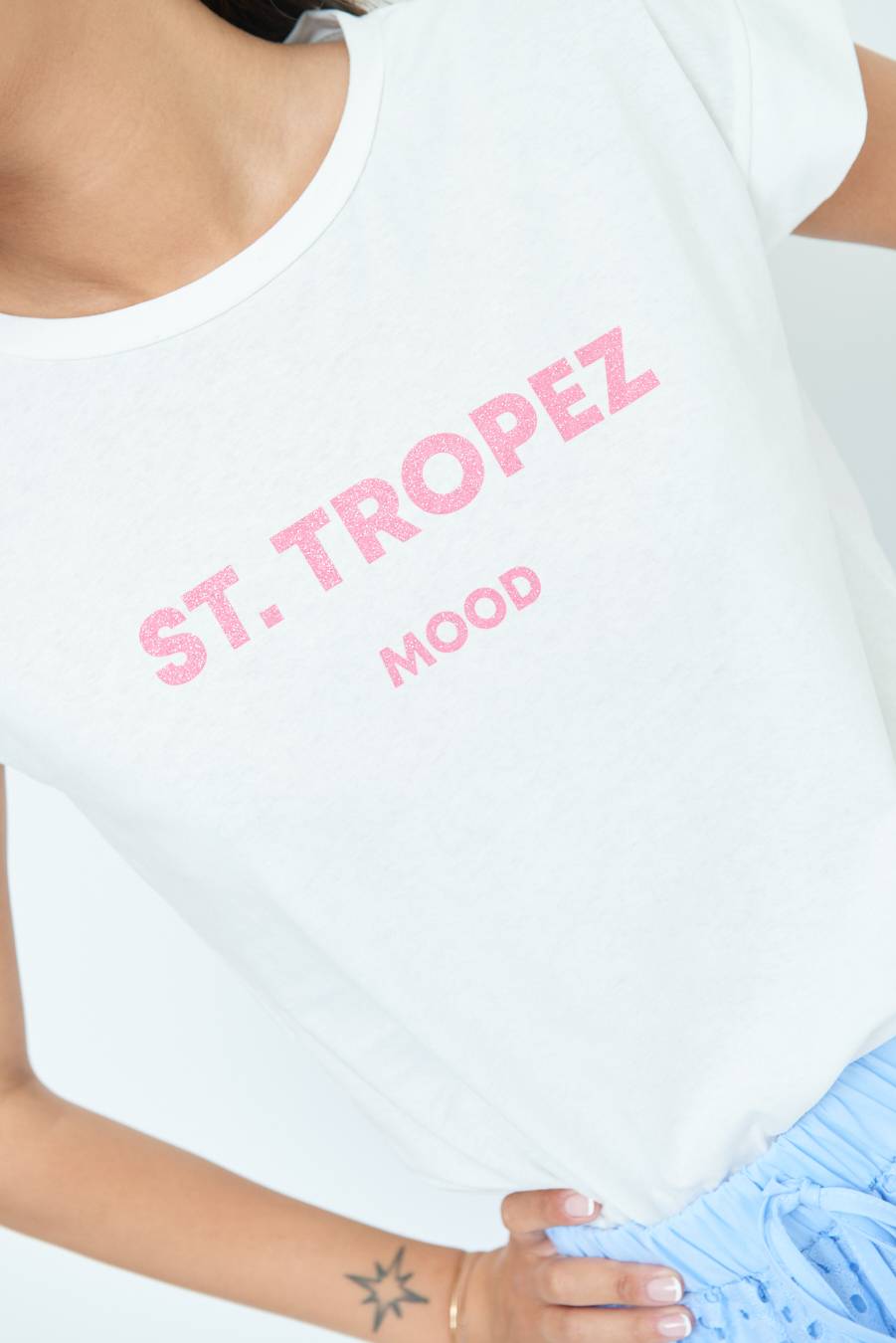 Kikisix T-SHIRT ''ST.TROPEZ'' BUBBLE Saldi