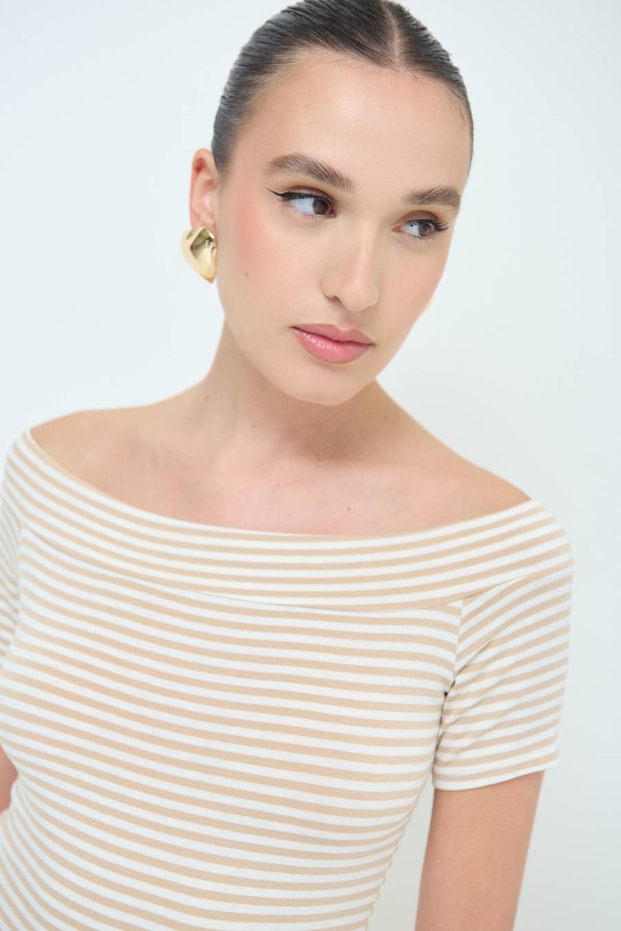 Kikisix ABITO SCOLLO SHIFFER BEIGE Soddisfazione Garantita