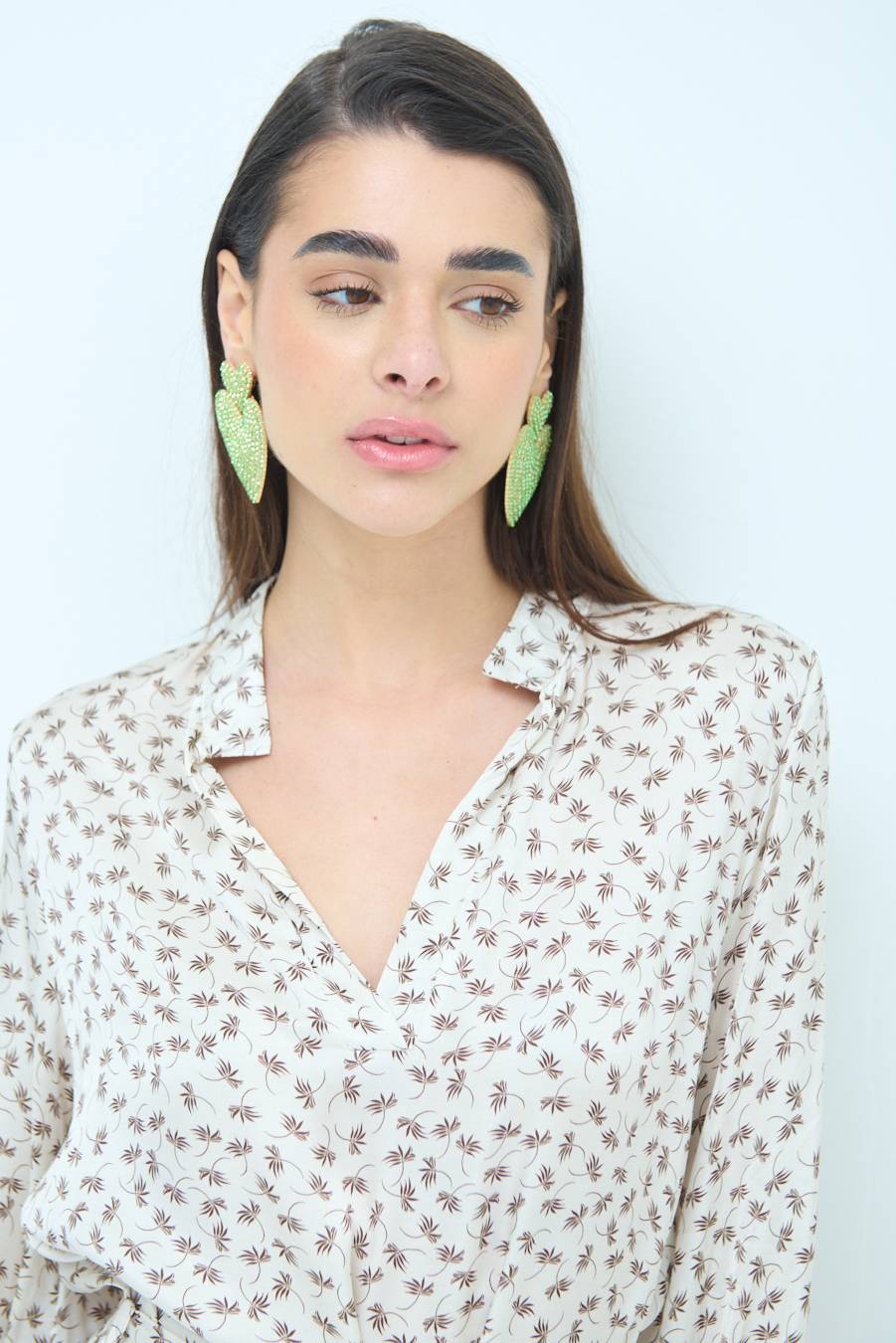 Kikisix ABITINO MICRO FANTASIA BEIGE Qualità Garantita