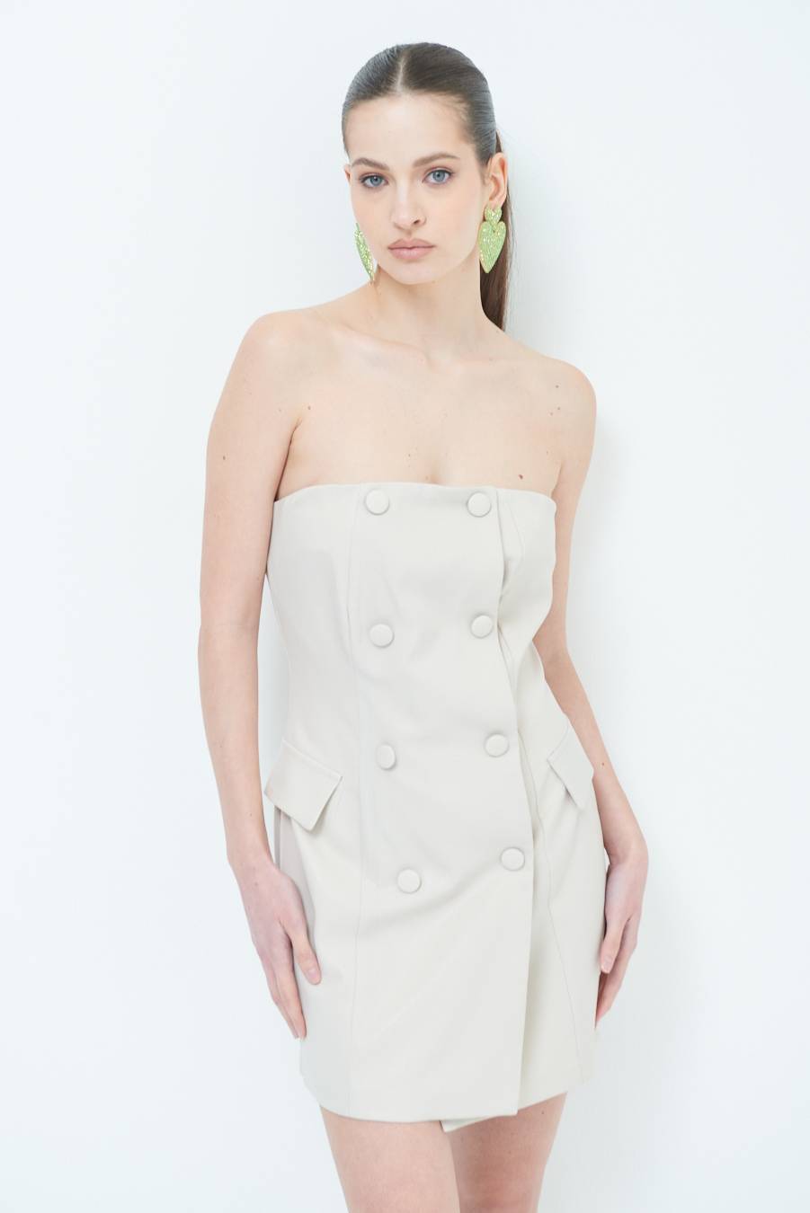 Kikisix TUBINO SPALMATO BEIGE Italia