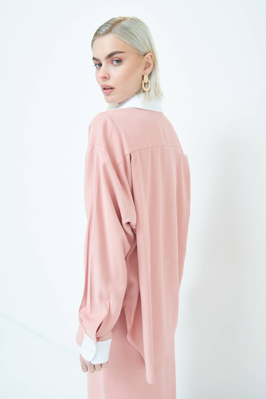 Kikisix CAMICIA COLLETTO B.CO CIPRIA Vendite Flash