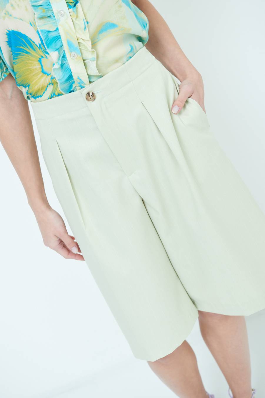 Kikisix PANTA GONNA 3/4 MENTA Sconto di tempo limitato