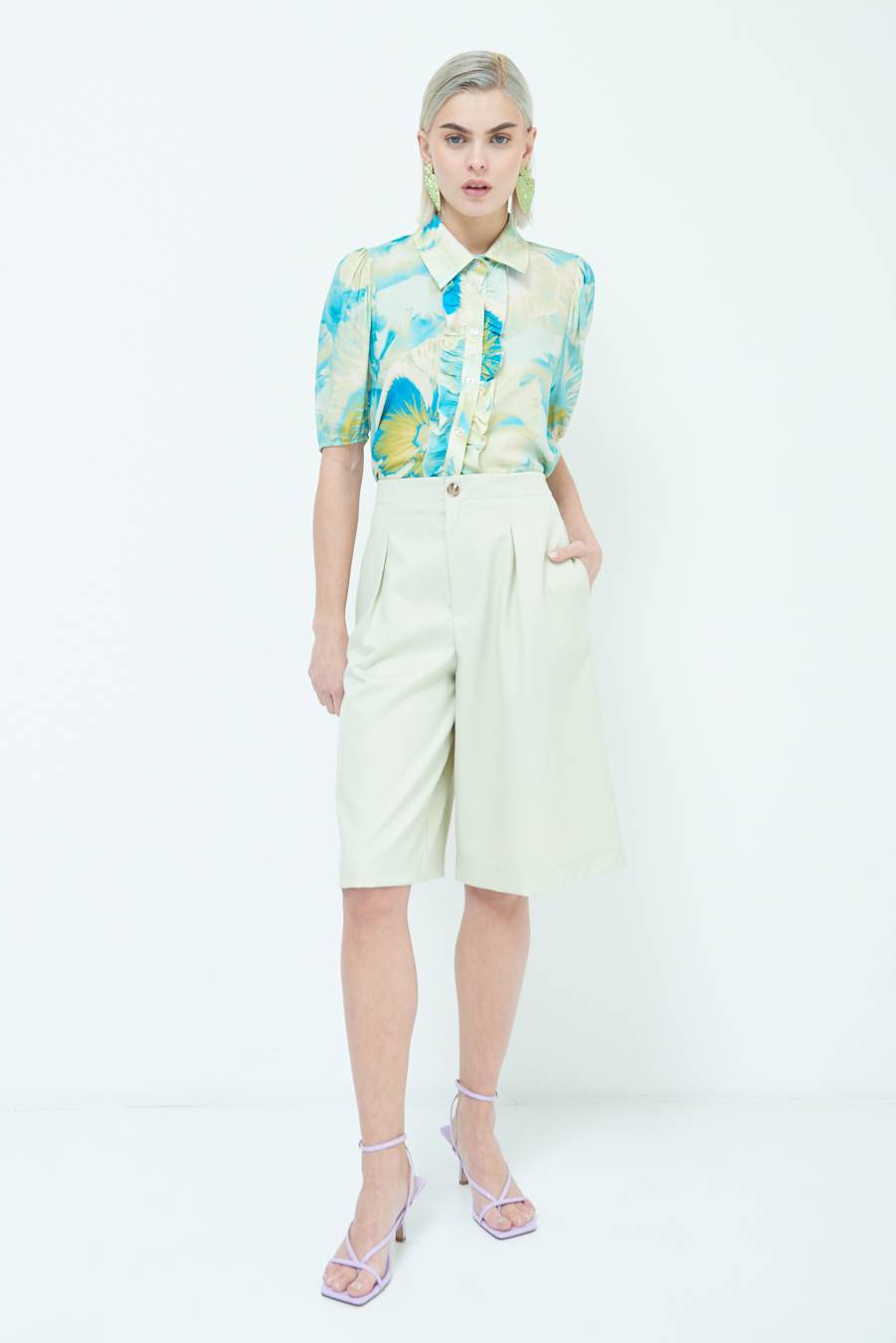 Kikisix PANTA GONNA 3/4 MENTA Sconto di tempo limitato