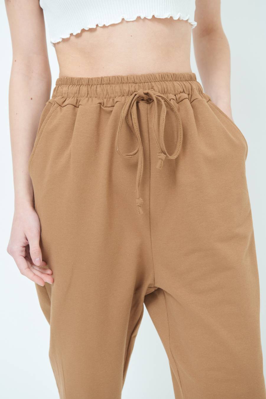 Kikisix PANTALONE TUTA TABACCO Offerta speciale