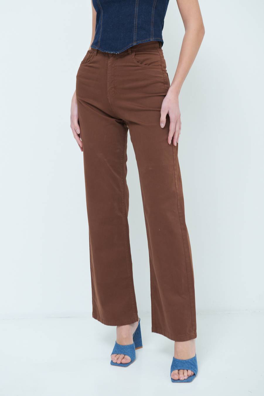 Kikisix PANTALONE PALAZZO MORO Offerta natalizia