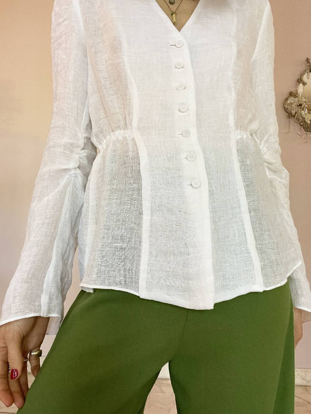 Laviniaturra Camicia con bottoncini In Saldo