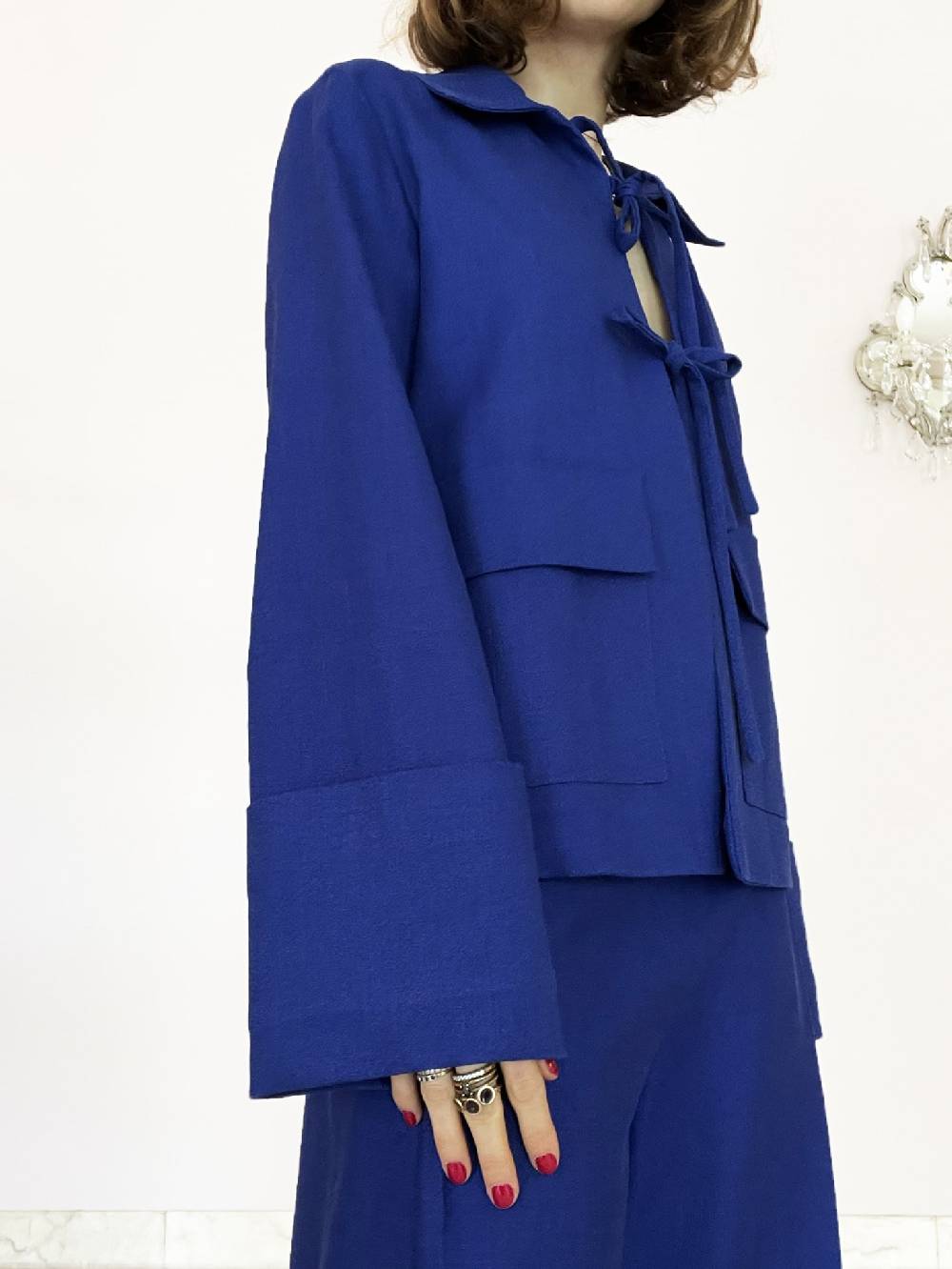 Laviniaturra Giacca con nastrini Nuova