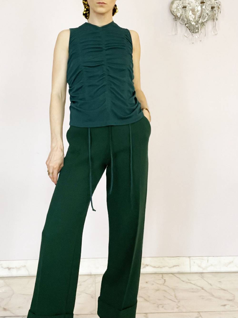 Laviniaturra Top con drappeggio Promozione