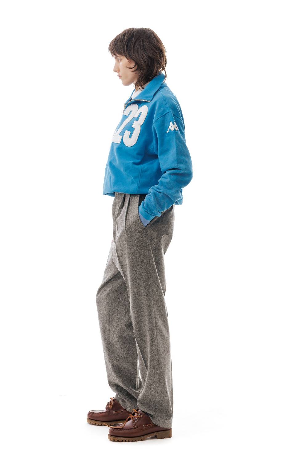Lc23 LC23 x KAPPA EROI SWEATER BLUE Super Saving Price