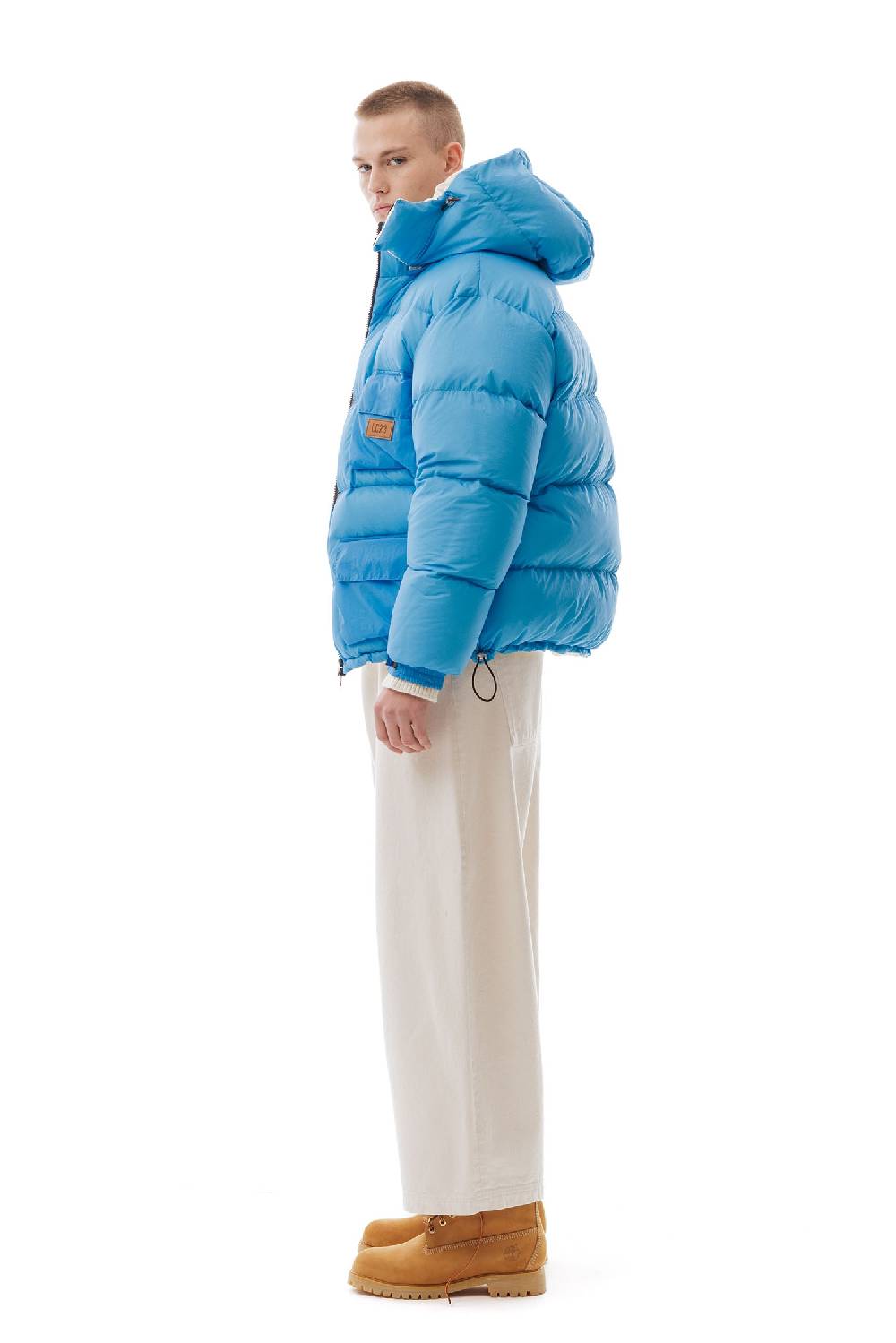 Lc23 Multipocket Down Jacket Blue Duty-free