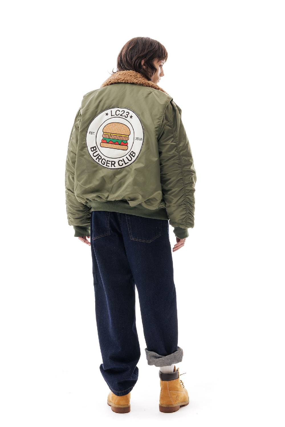 Lc23 Burger Club Bomber Jacket 50% di sconto per tempo limitato