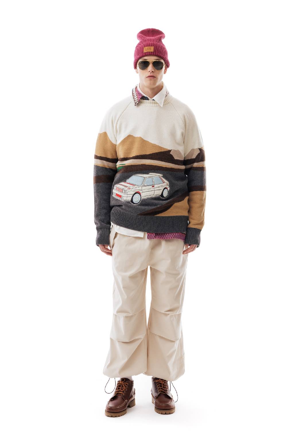 Lc23 Delta Jaquard Sweater