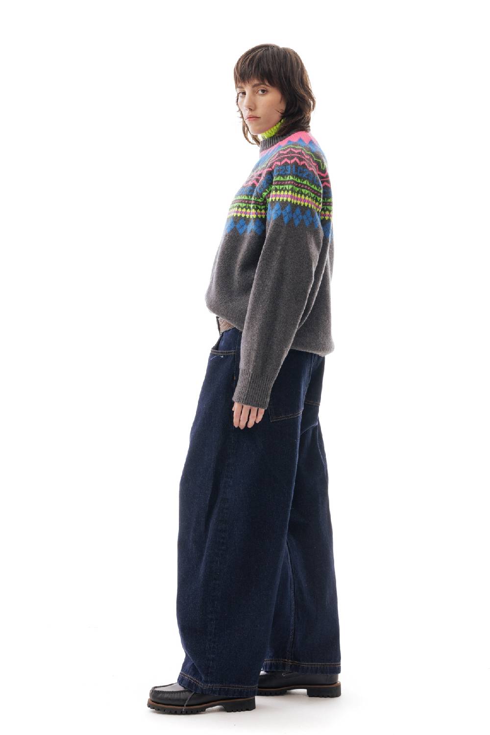 Lc23 LC23 Norvegian Sweater Grey Soddisfazione Garantita