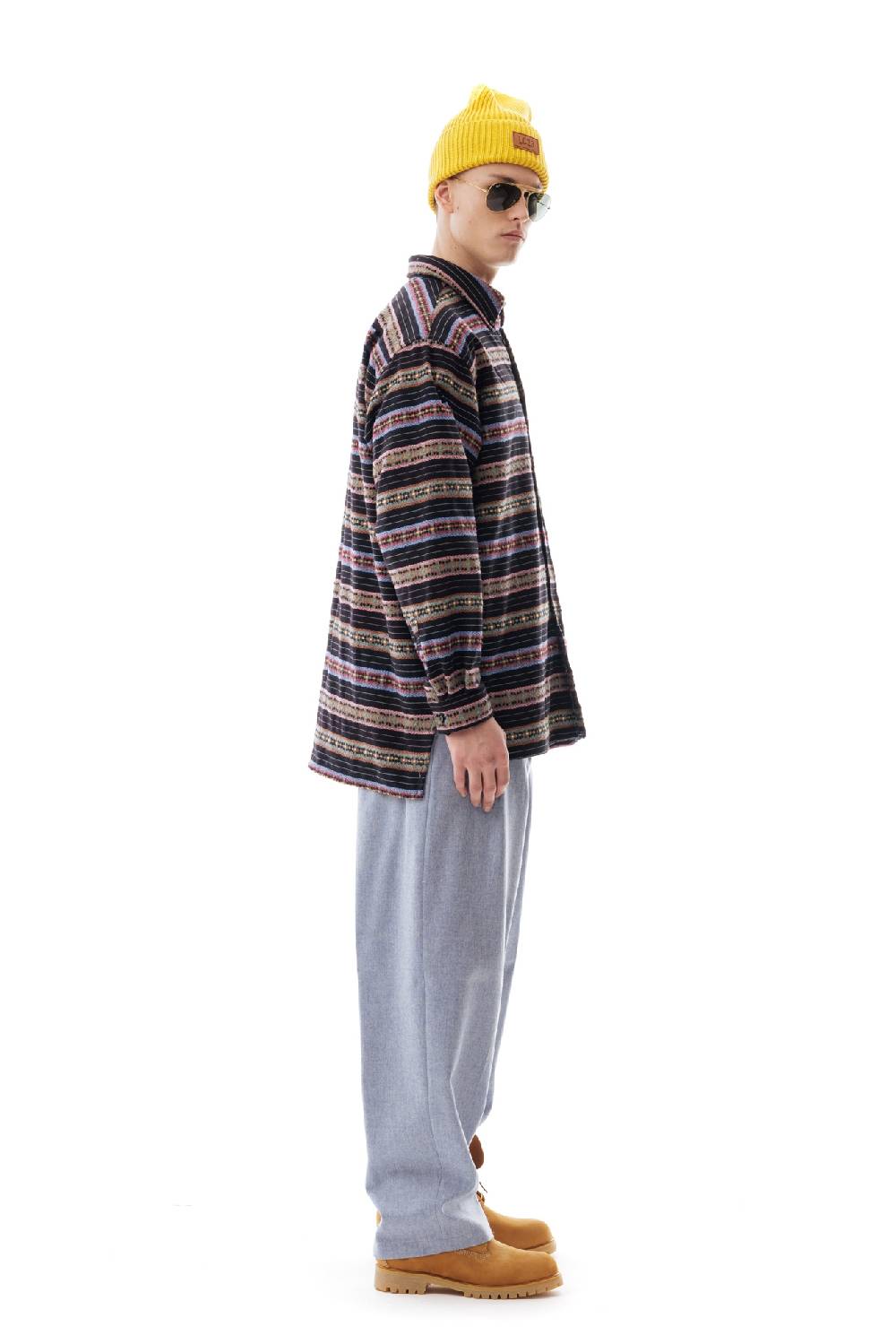 Lc23 Stripes Jaquard Overshirt Promozione Limitata