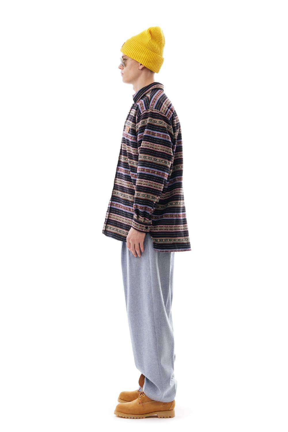 Lc23 Stripes Jaquard Overshirt Promozione Limitata