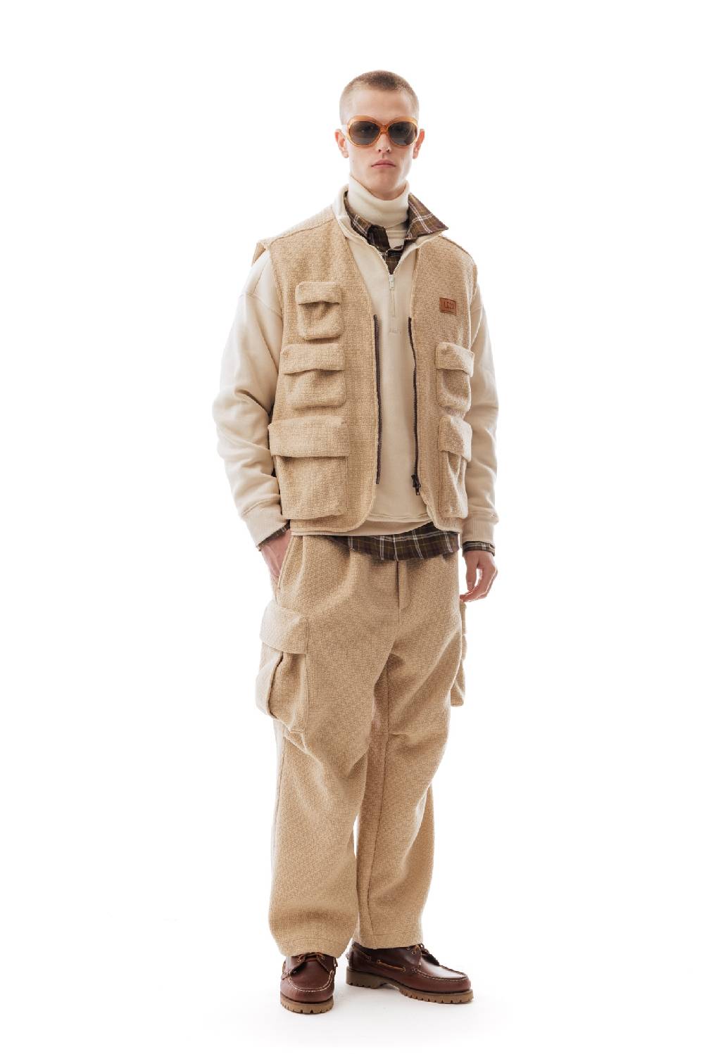 Lc23 Wool Multipocket Vest