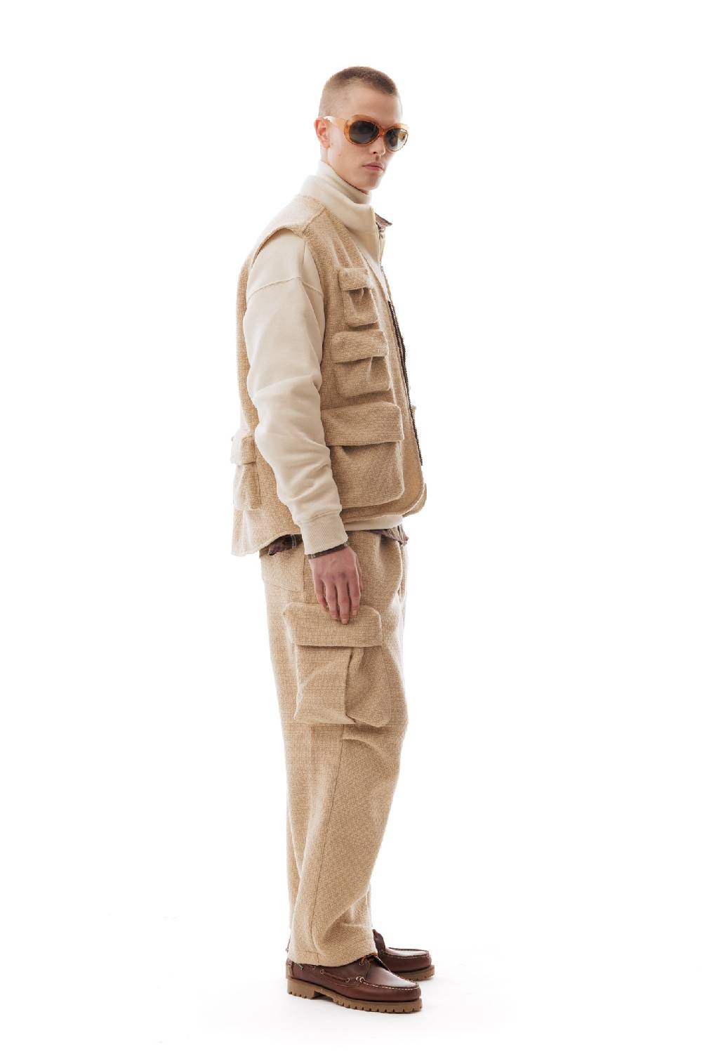 Lc23 Wool Multipocket Vest Outlet