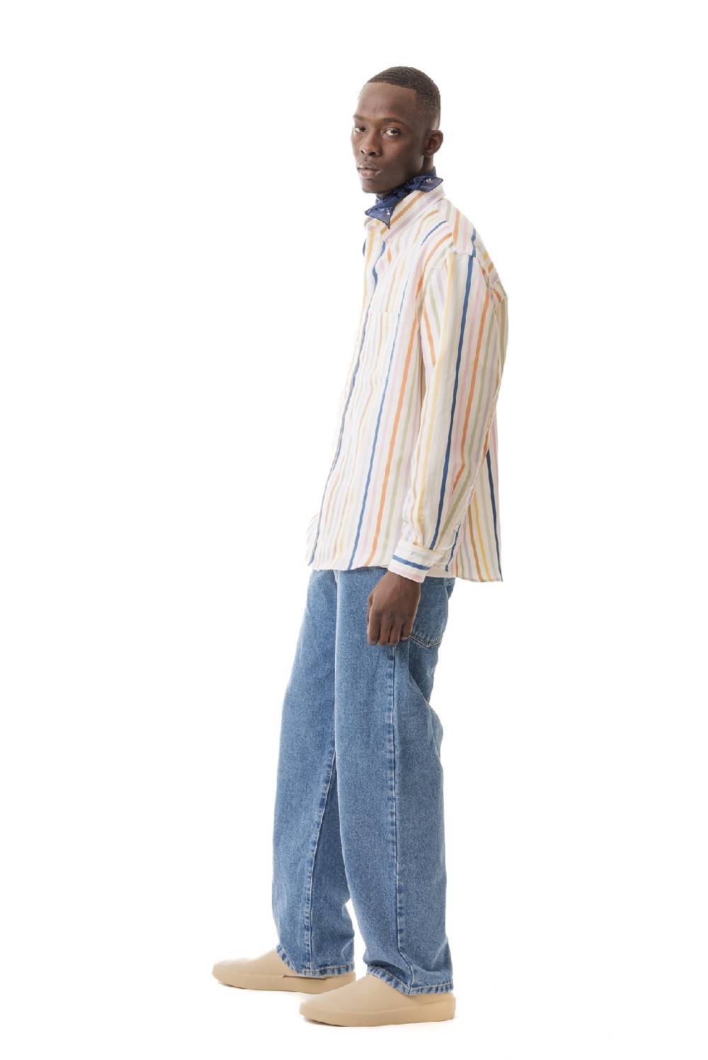 Lc23 Stripes Multicolor 2 Shirt Moda