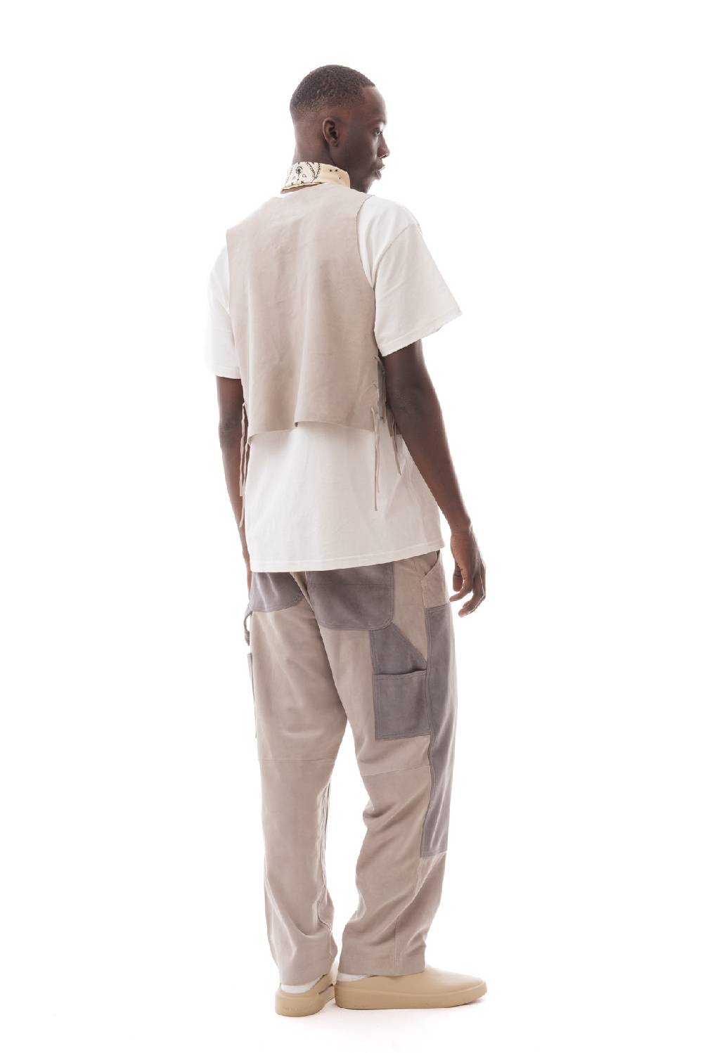 Lc23 Multipatch Suede Vest Grey Spedizione gratuita