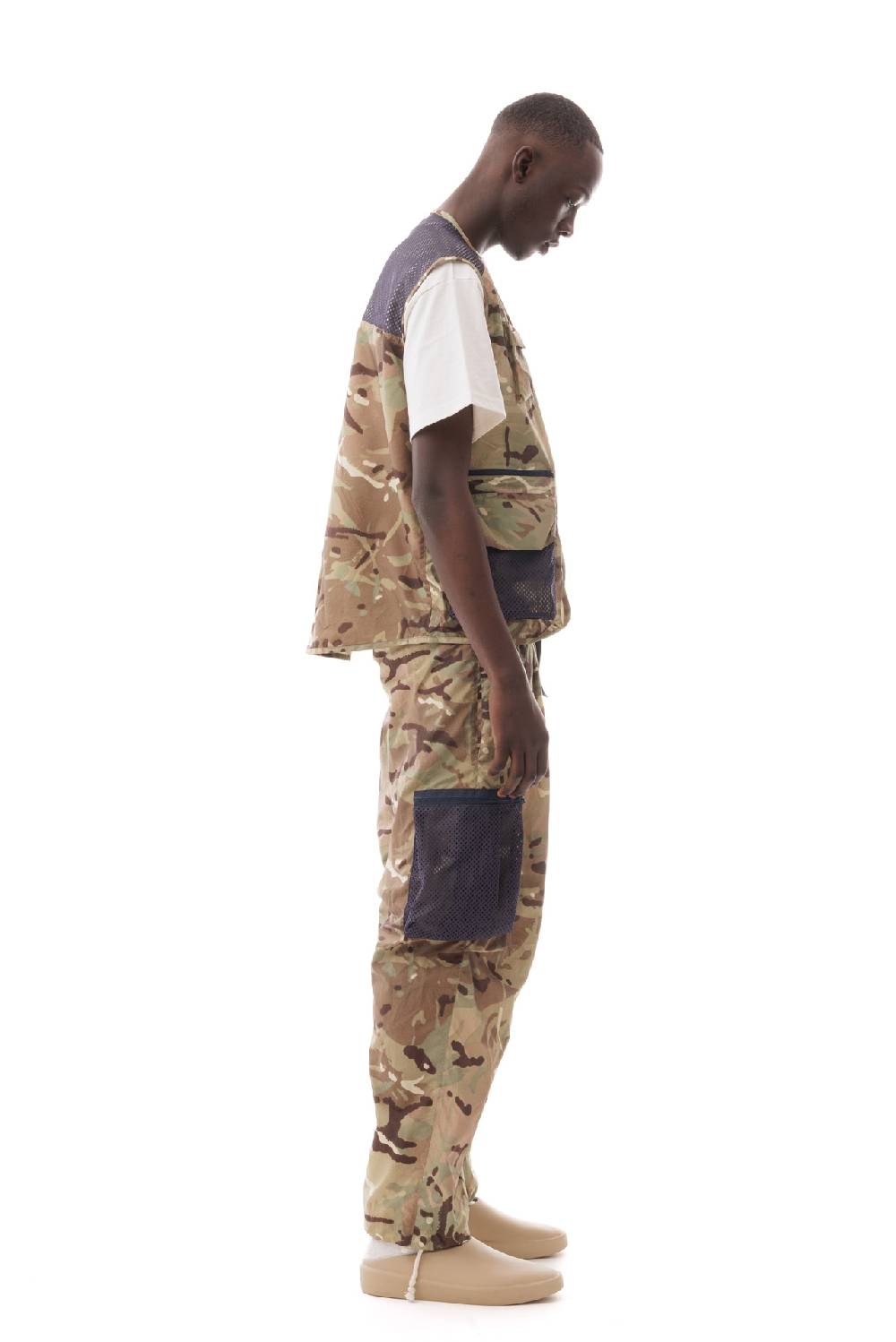 Lc23 Nylon Multipocket Camo Vest Prezzo di fabbrica