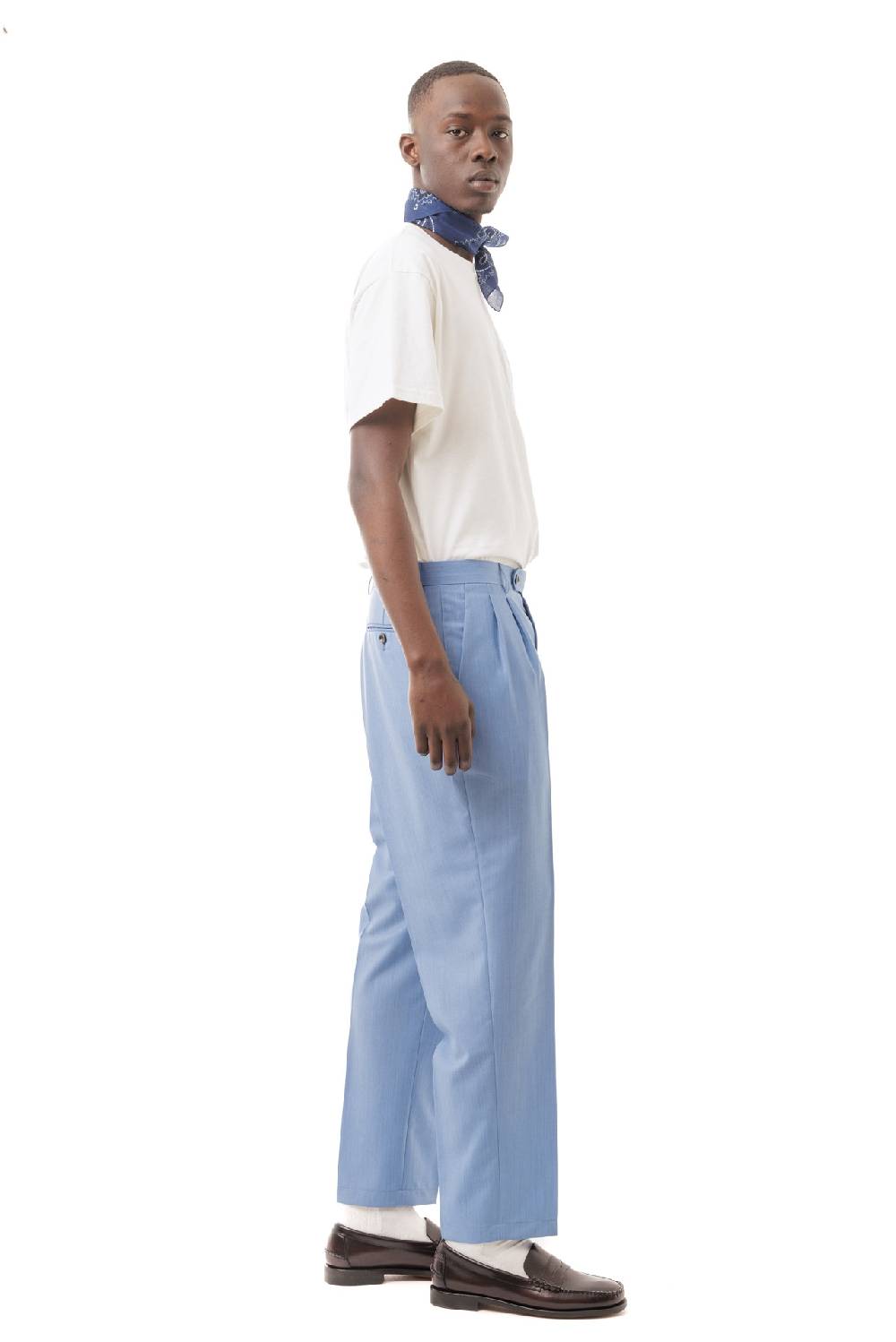 Lc23 Blue Trousers Fornitura limitata