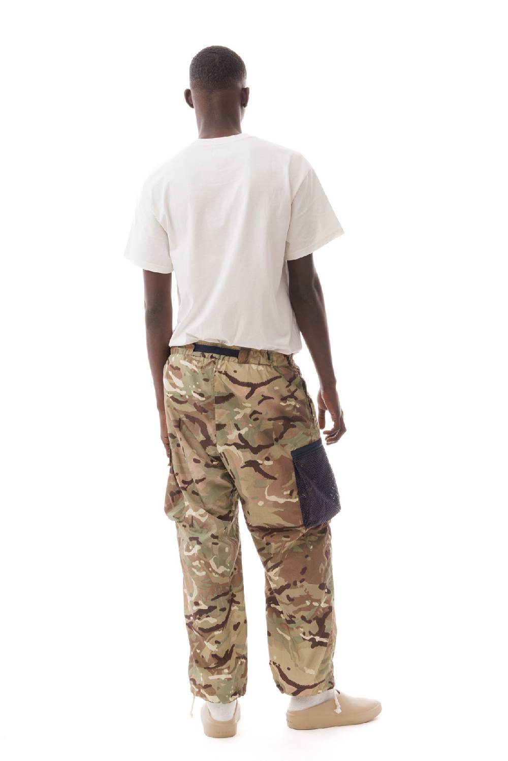 Lc23 Nylon Camo Cargo Pants Vendite stagionali