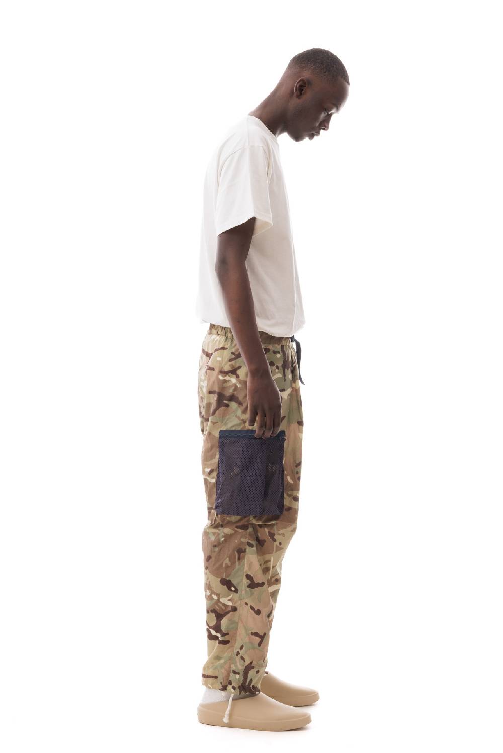 Lc23 Nylon Camo Cargo Pants Vendite stagionali