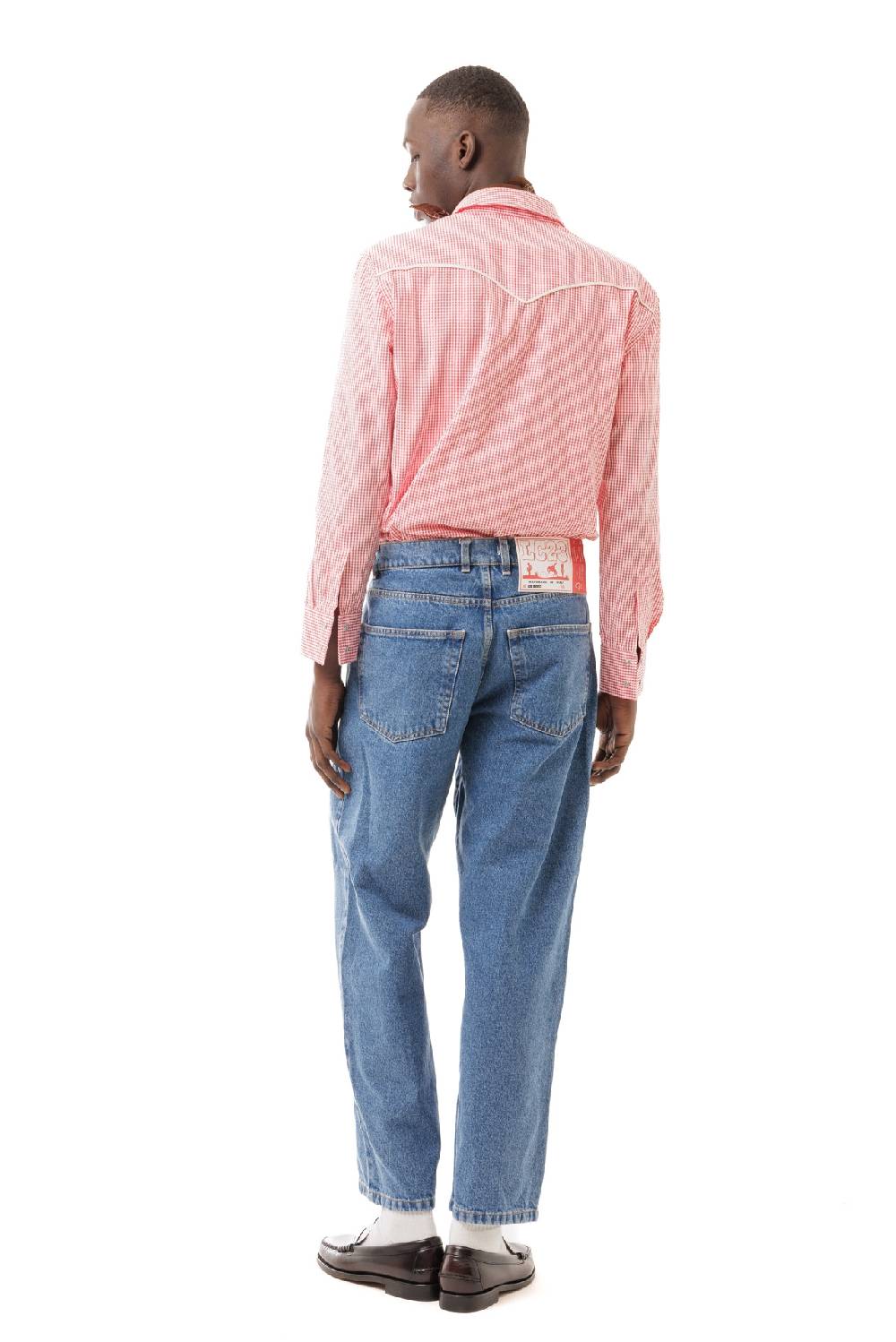 Lc23 Vichy Western Shirt Red Black Friday