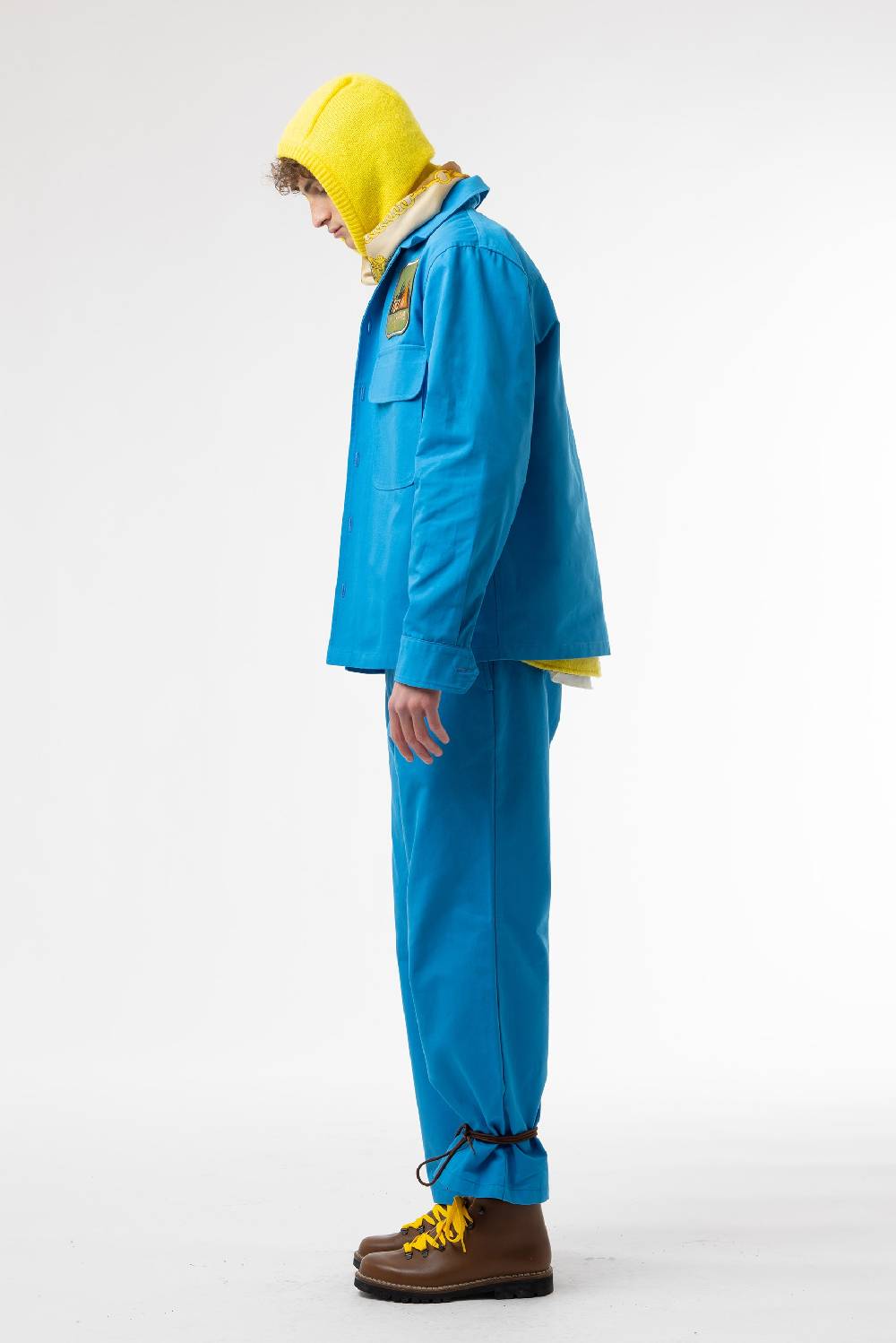 Lc23 Patch Canvas Overshirt Turquoise Offerte stagionali