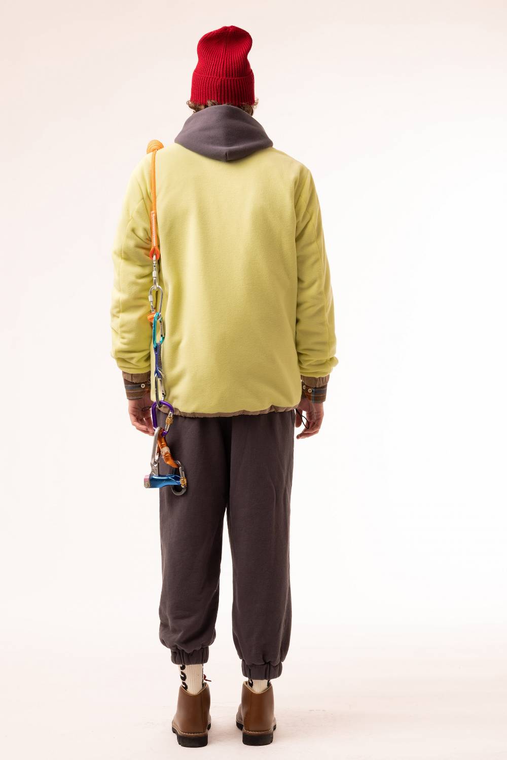 Lc23 Polartec Sherpa Jacket Yellow Sconti VIP