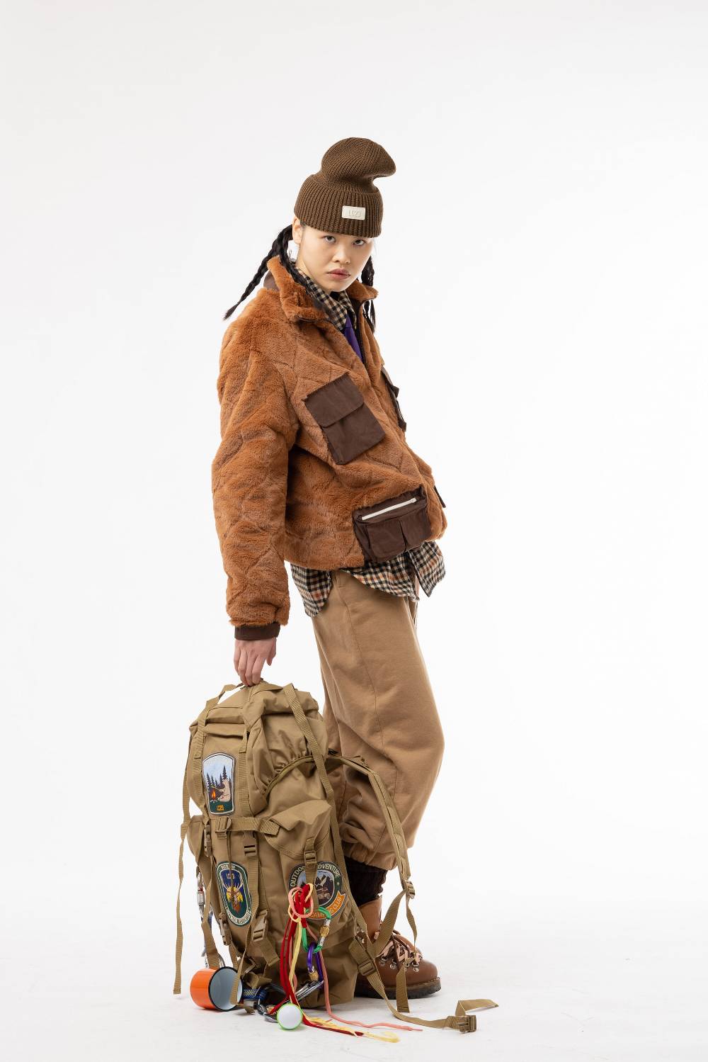 Lc23 Fur Sherpa Jacket Prezzo basso