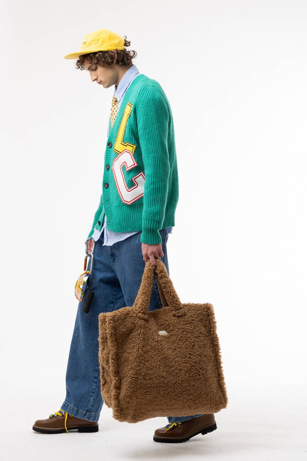 Lc23 Patch Cardigan Green Rilascio limitato