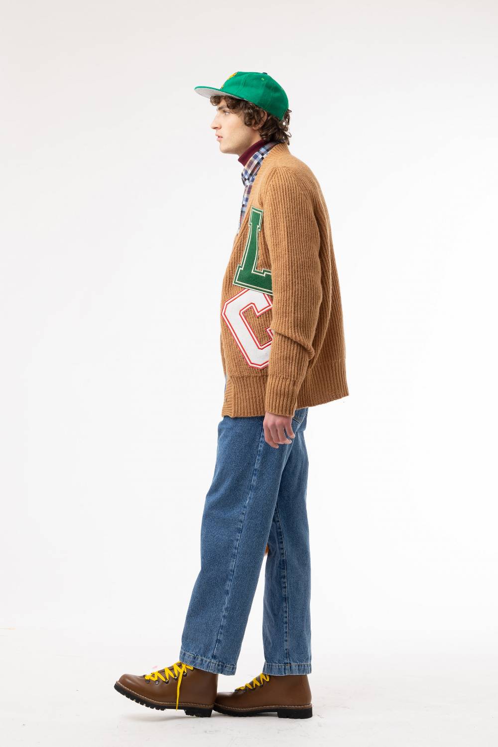 Lc23 Patch Cardigan Camel Ultimi tre giorni