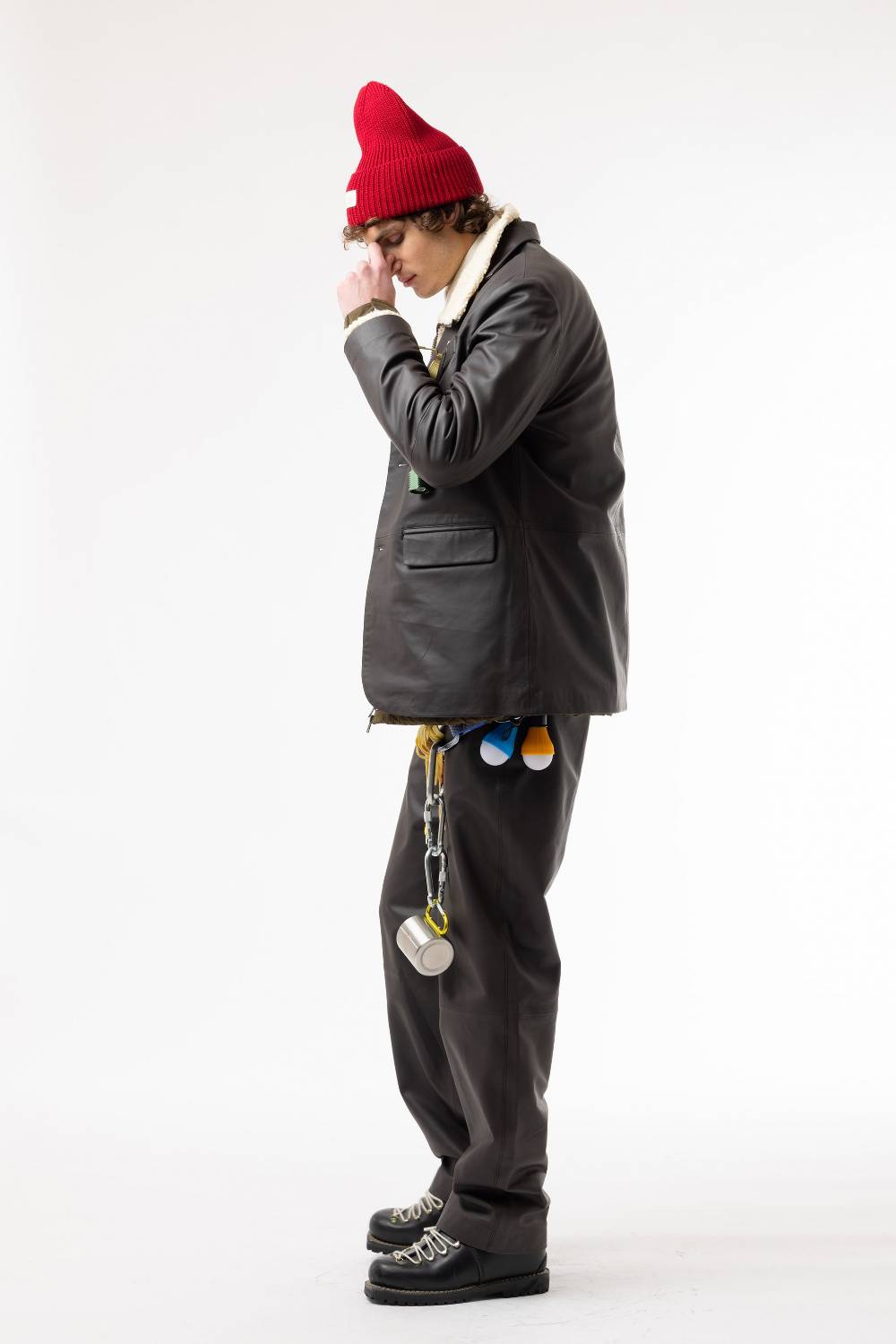 Lc23 Leather Blazer Fino al 60% di sconto