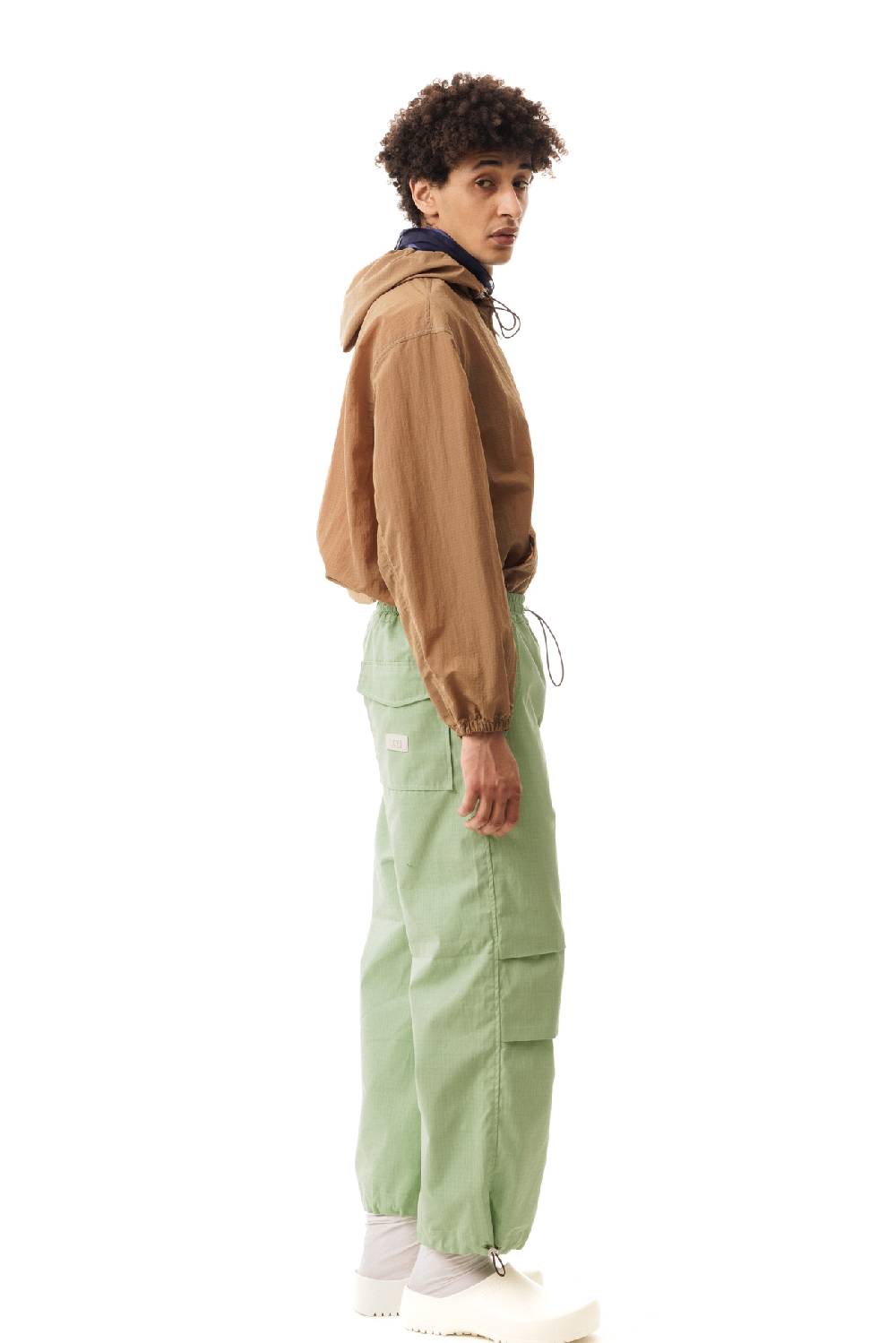 Lc23 Paracadute Ripstop Pants Green Officina