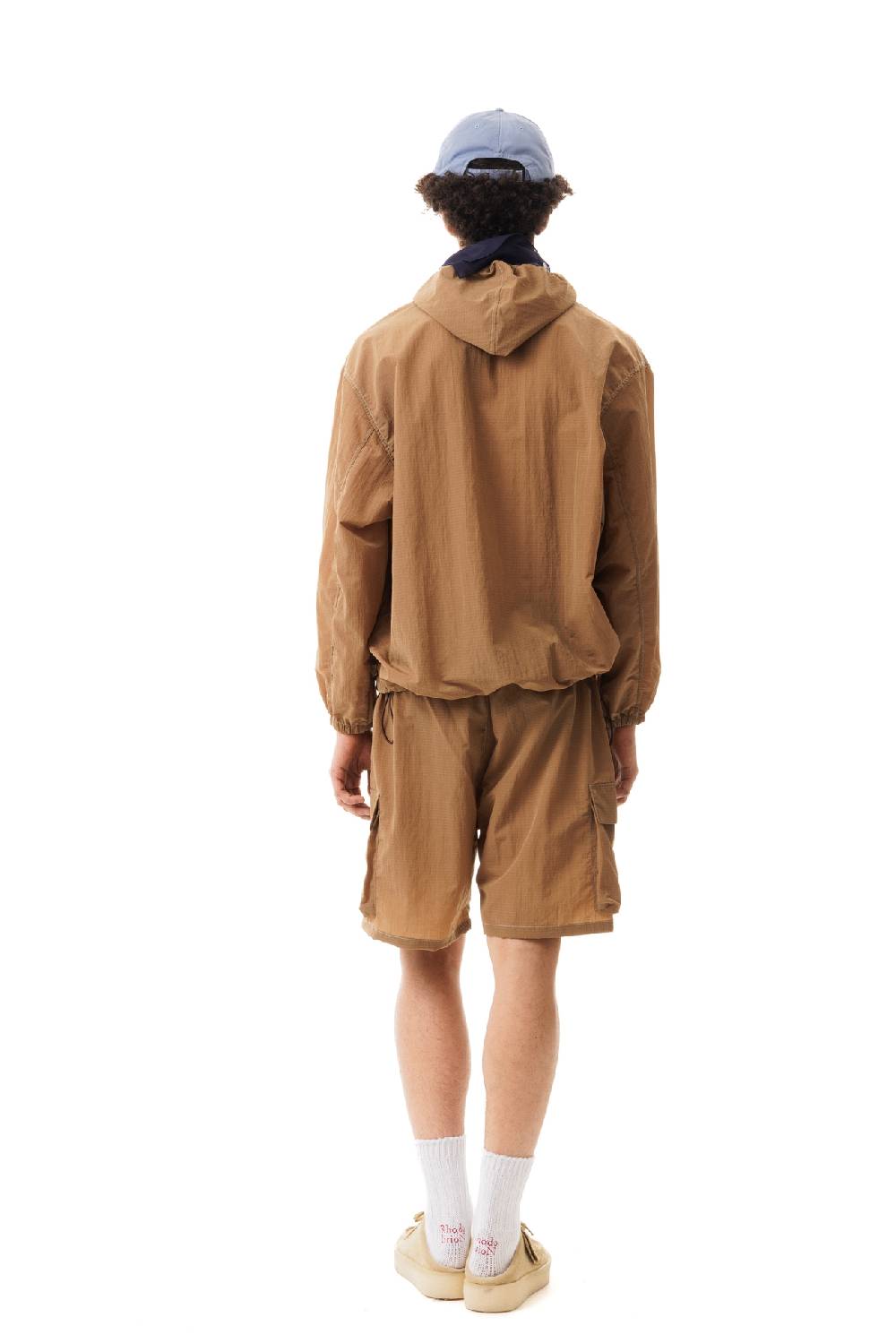 Lc23 Nylon Cargo Shorts Brown Limitato a 3 giorni