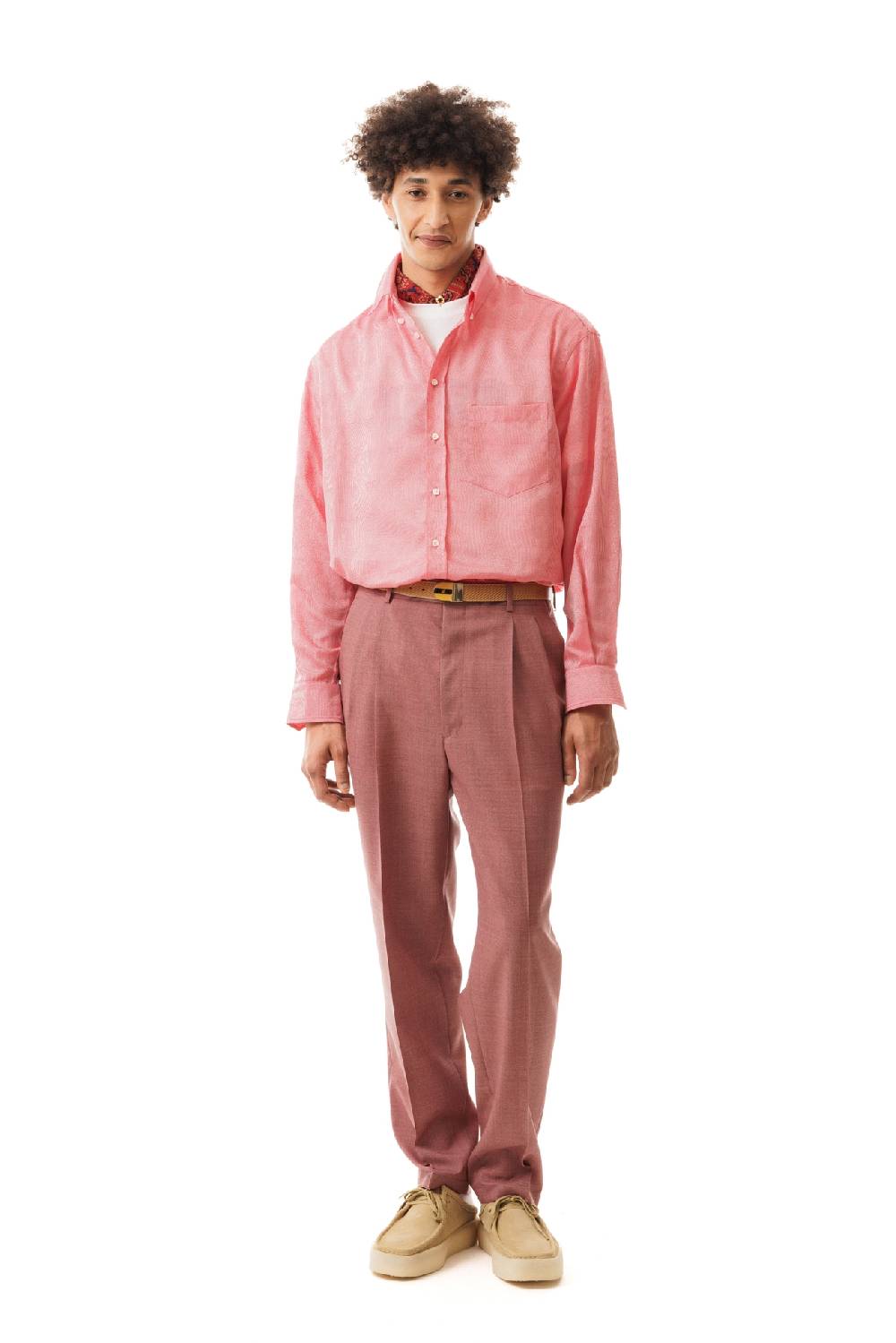 Lc23 Tela Rustica Pink Trousers