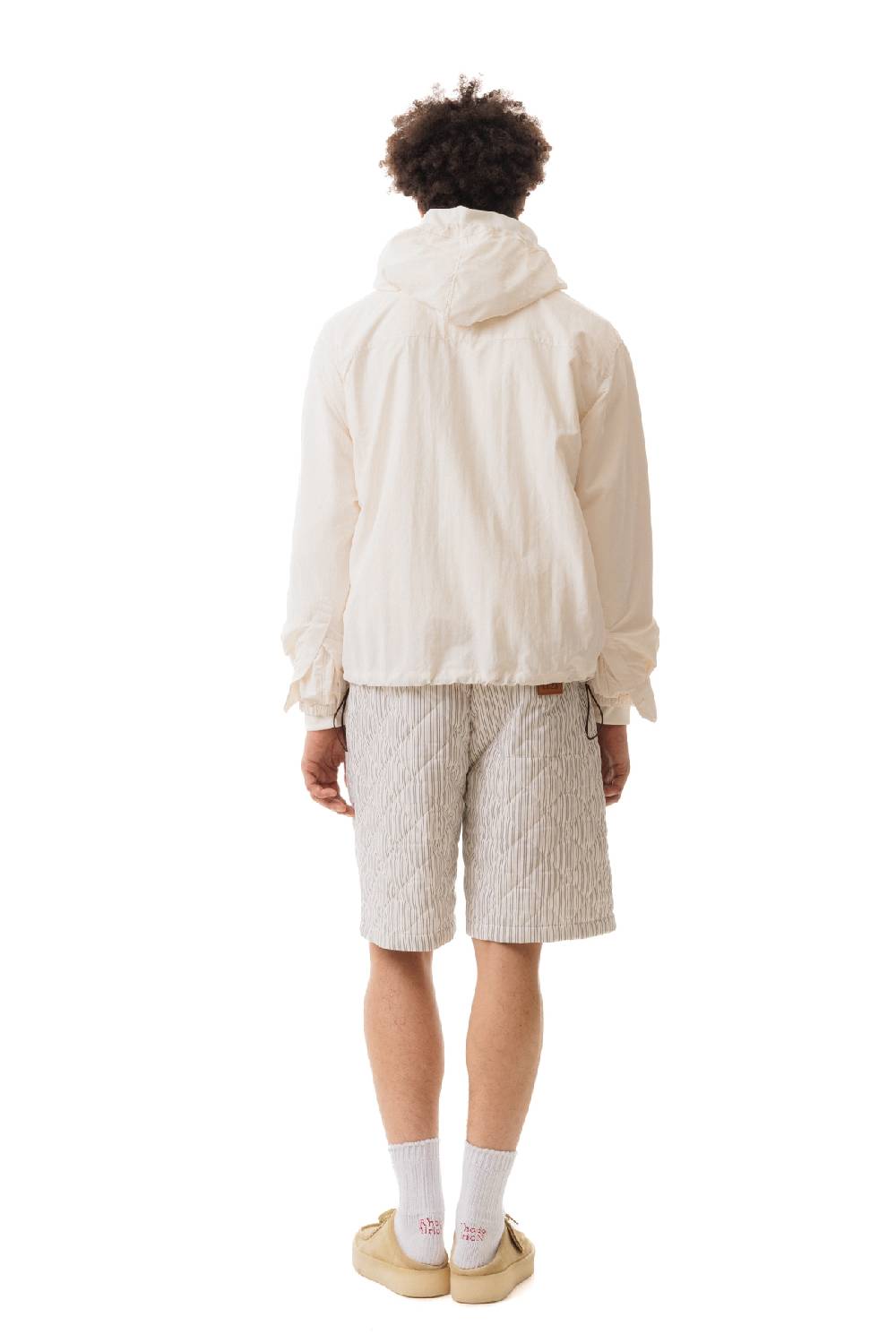 Lc23 Nylon Shirt Cream-Brown In Linea