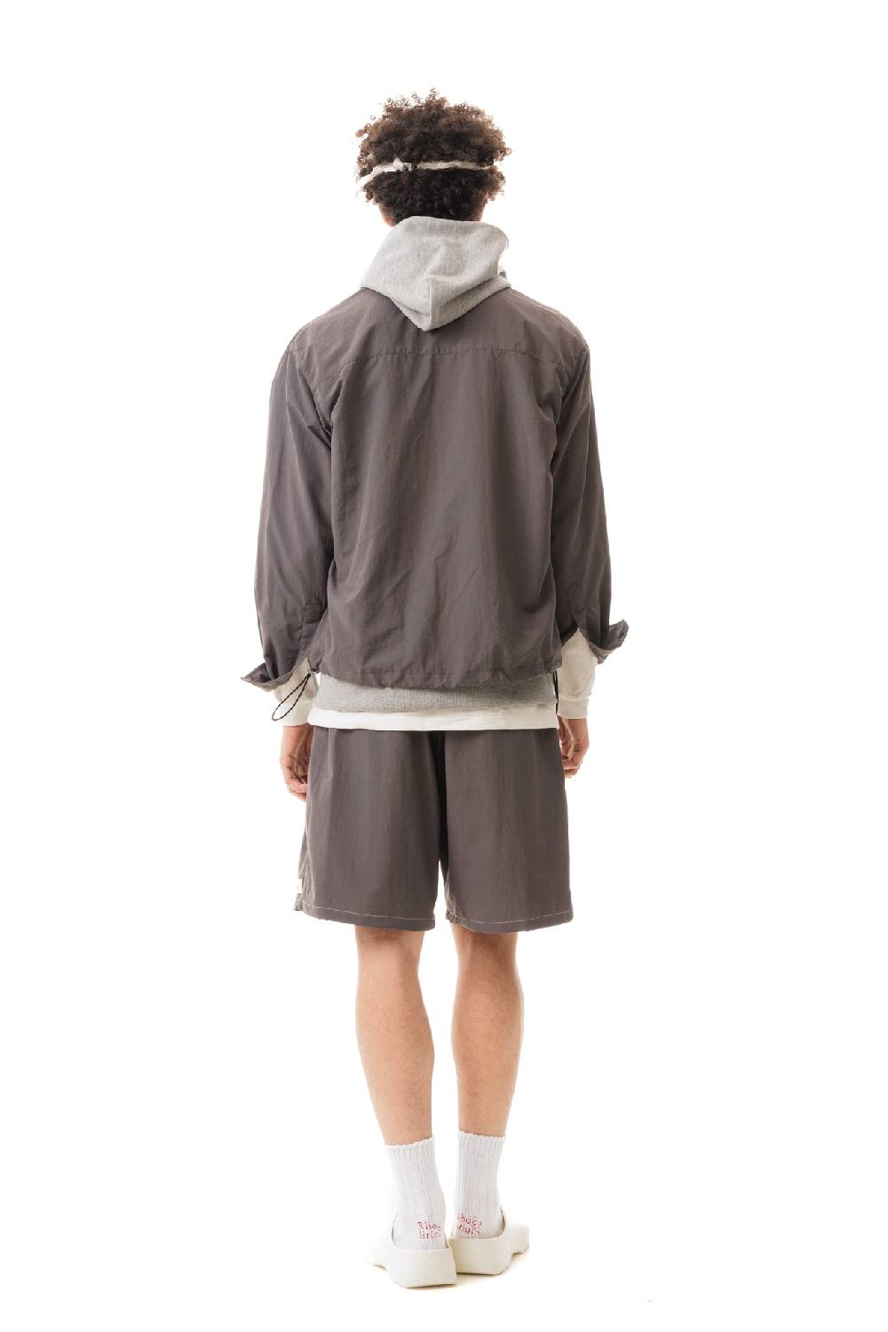 Lc23 Nylon Shirt Grey-Cream Nuovo