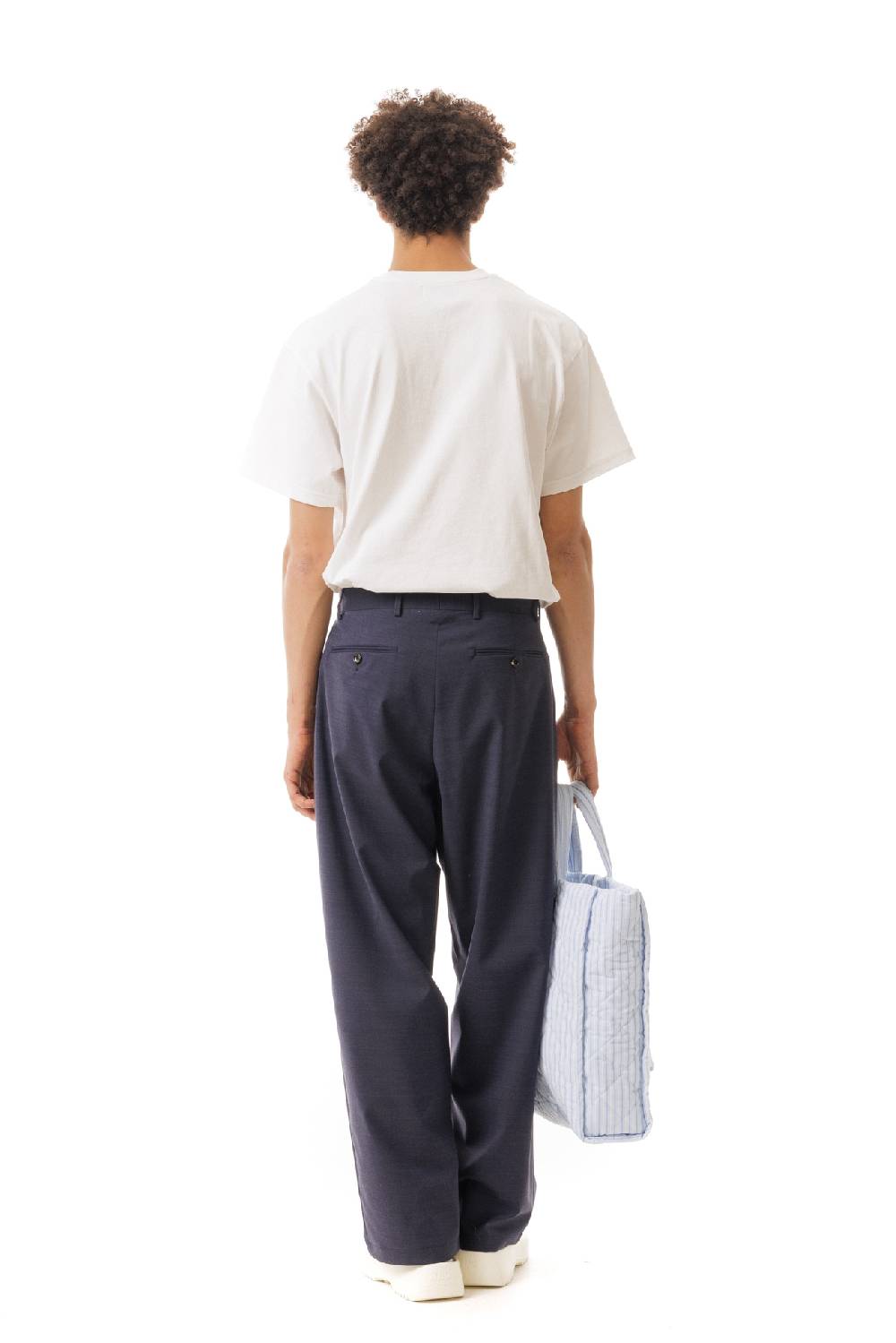 Lc23 Embroidered Popeline Logo T-shirt White Consegna Veloce