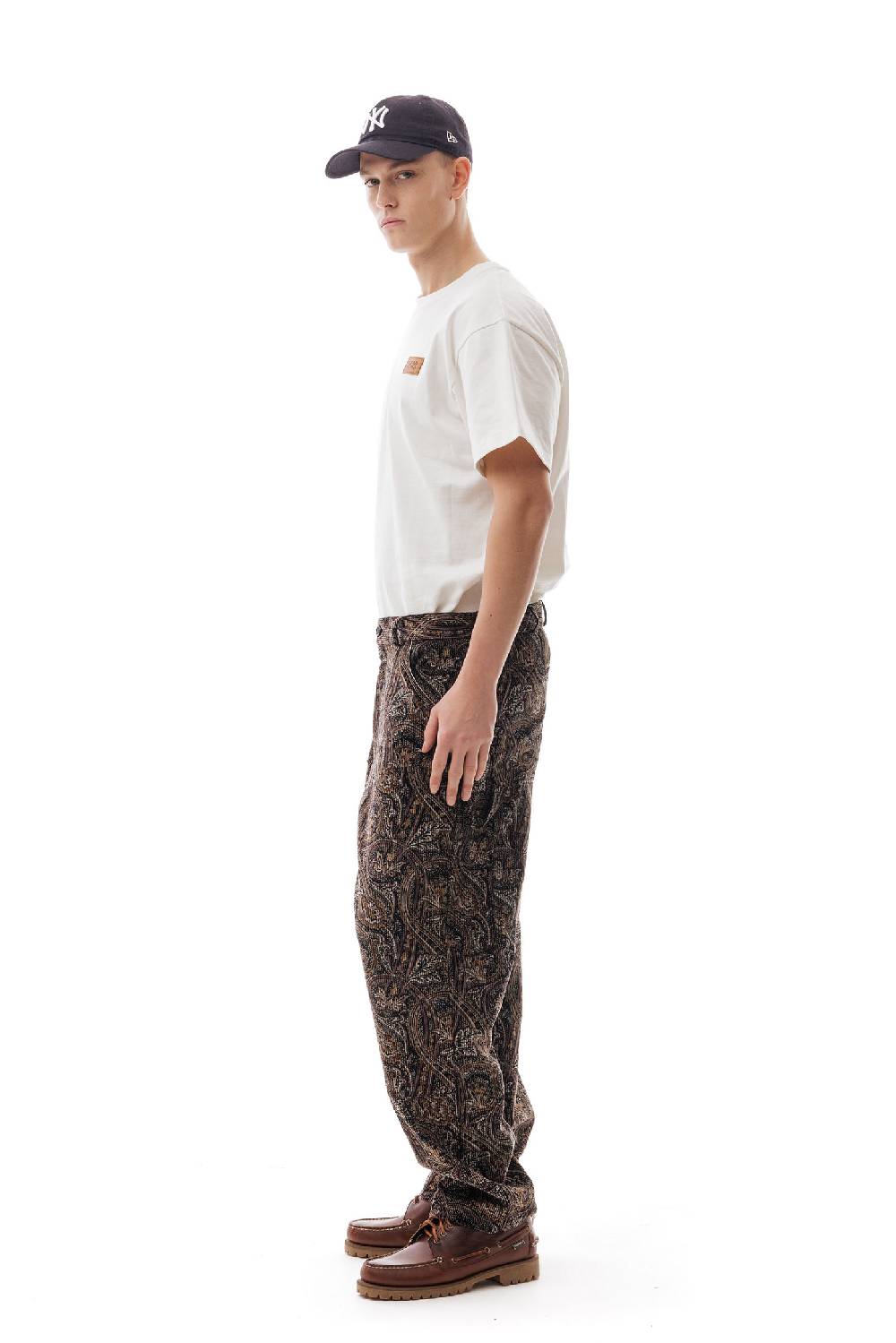 Lc23 Work Corduroy printed Trousers Novità