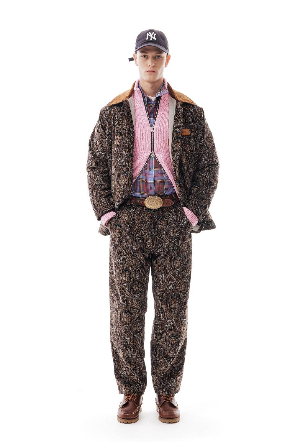 Lc23 Printed Corduroy Work Jacket