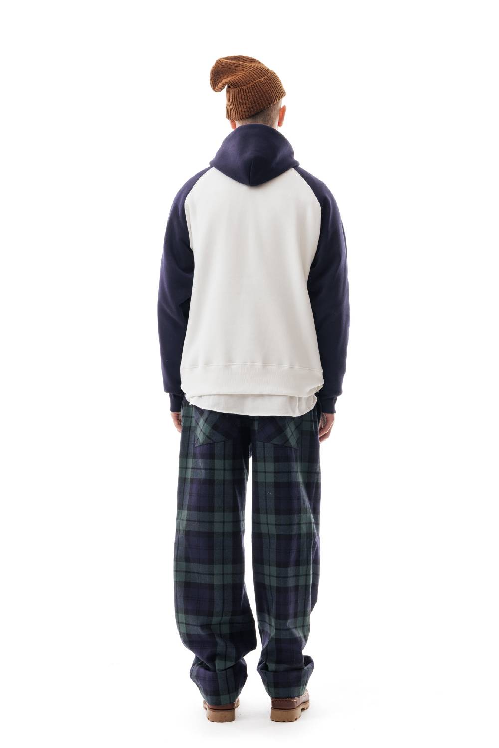 Lc23 Bicolor Hoodie Cream/Navy Vendita Economica