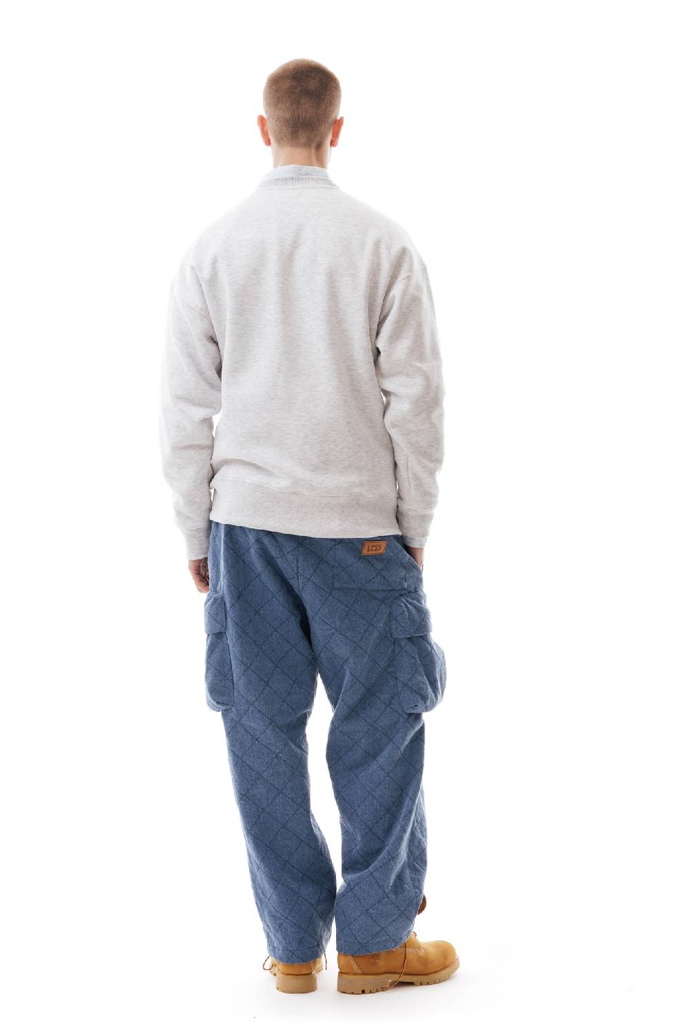 Lc23 Embroidered Sweatshirt Grey I Più Venduti