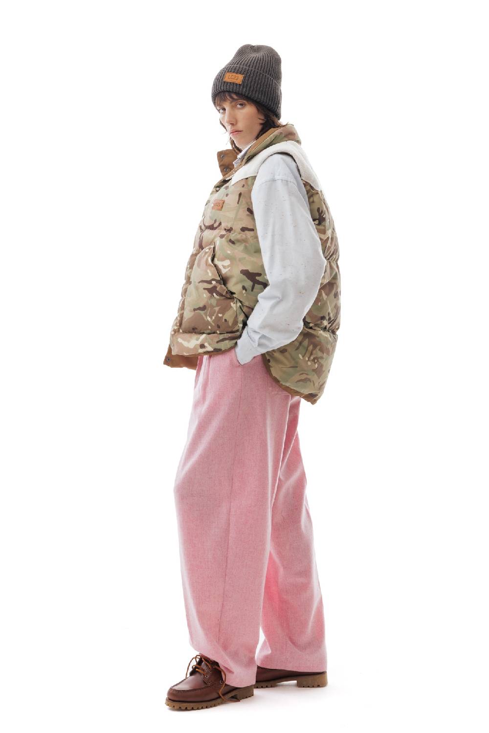 Lc23 Camo Paneled Down Vest Offerta natalizia