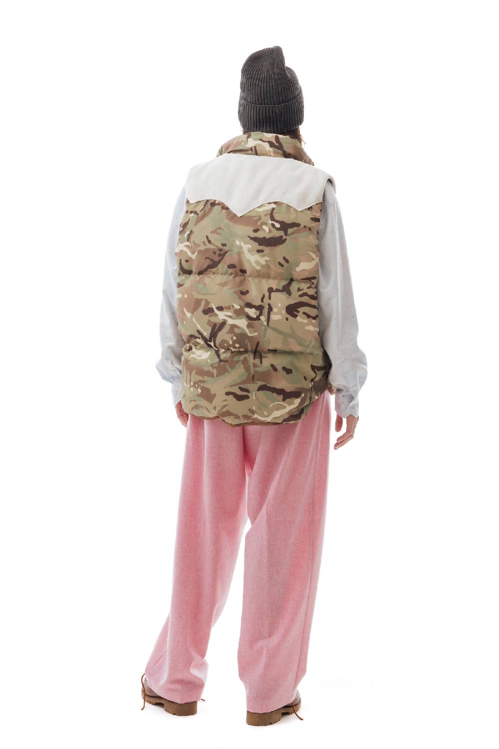 Lc23 Camo Paneled Down Vest Offerta natalizia