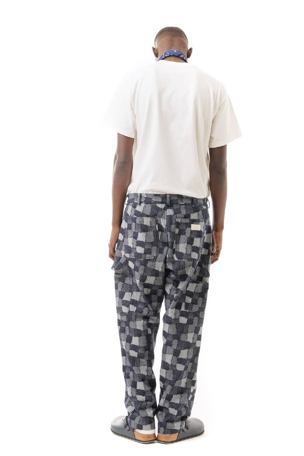 Lc23 Patchwork Denim Work Trousers Offerte esclusive