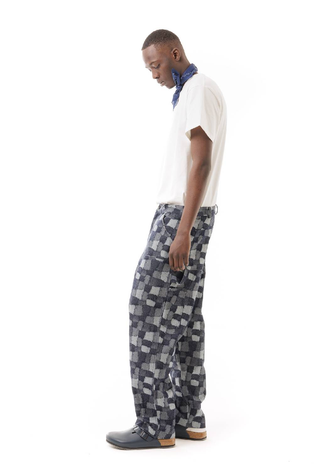 Lc23 Patchwork Denim Work Trousers Offerte esclusive