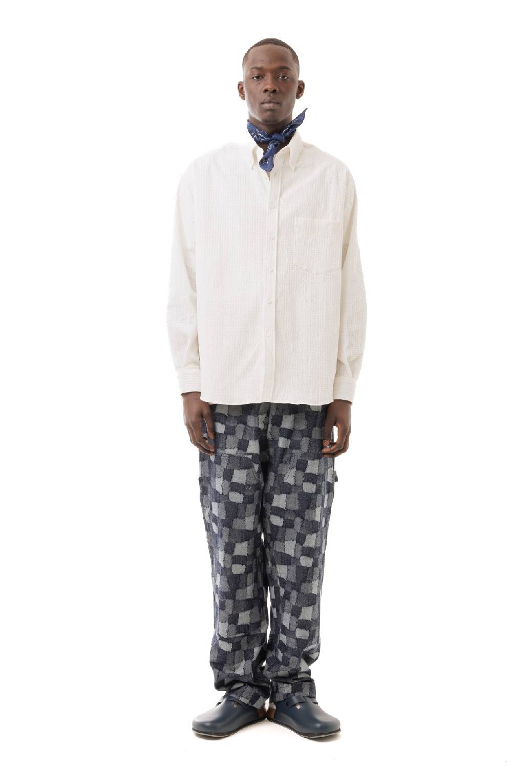 Lc23 Seersucker Shirt Cream